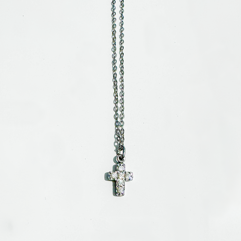 Vatican Mini Cross Necklace