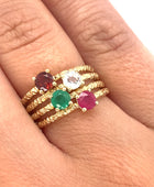 BIRTHSTONES RINGS -  Paddington Jeweller - Ojco