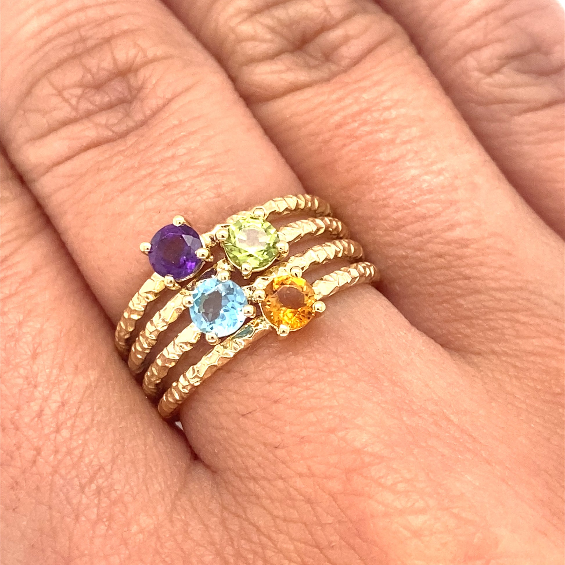 BIRTHSTONES RINGS -  Paddington Jeweller - Ojco