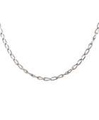 Long Link Chain Sterling Silver 45cm X 1.5mm