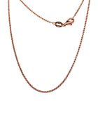 Tiffany Chain Rose Gold Plated 2mm | Iluka Jewellery