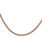 Tiffany Chain Rose Gold Plated 2mm | Iluka Jewellery