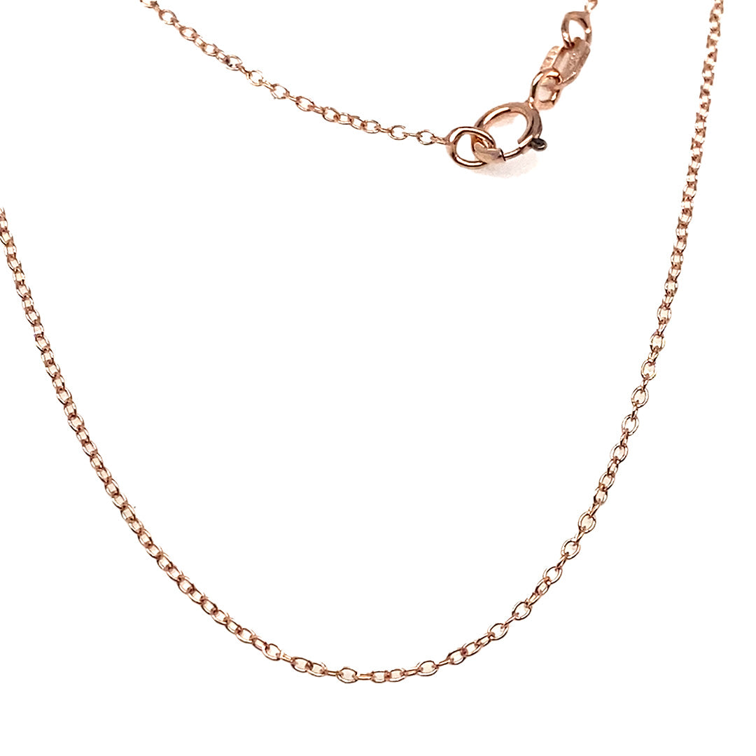 Trace Chain Rose Gold Plated 1.5mm | Iluka Jewellery