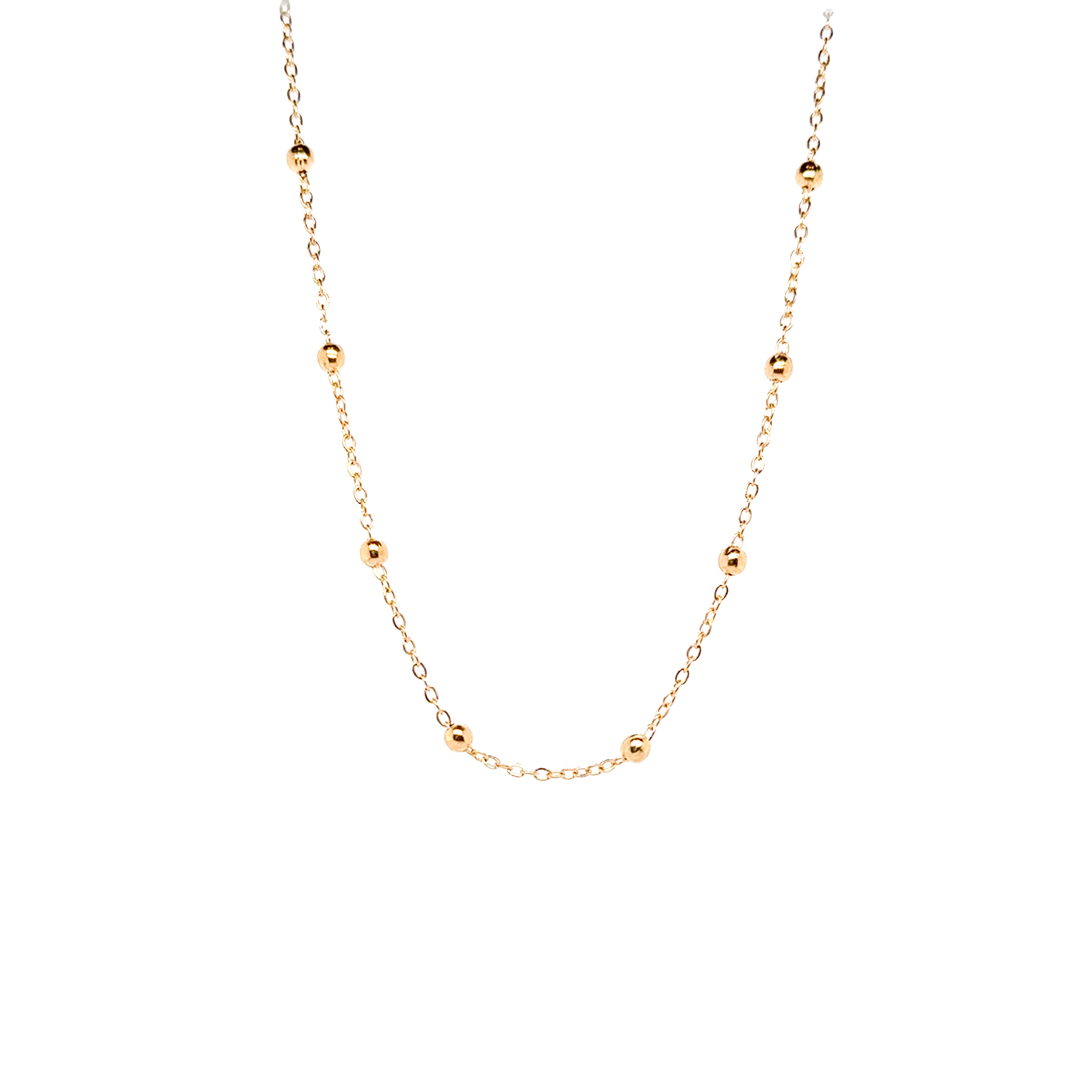 Balls On Chain Necklace