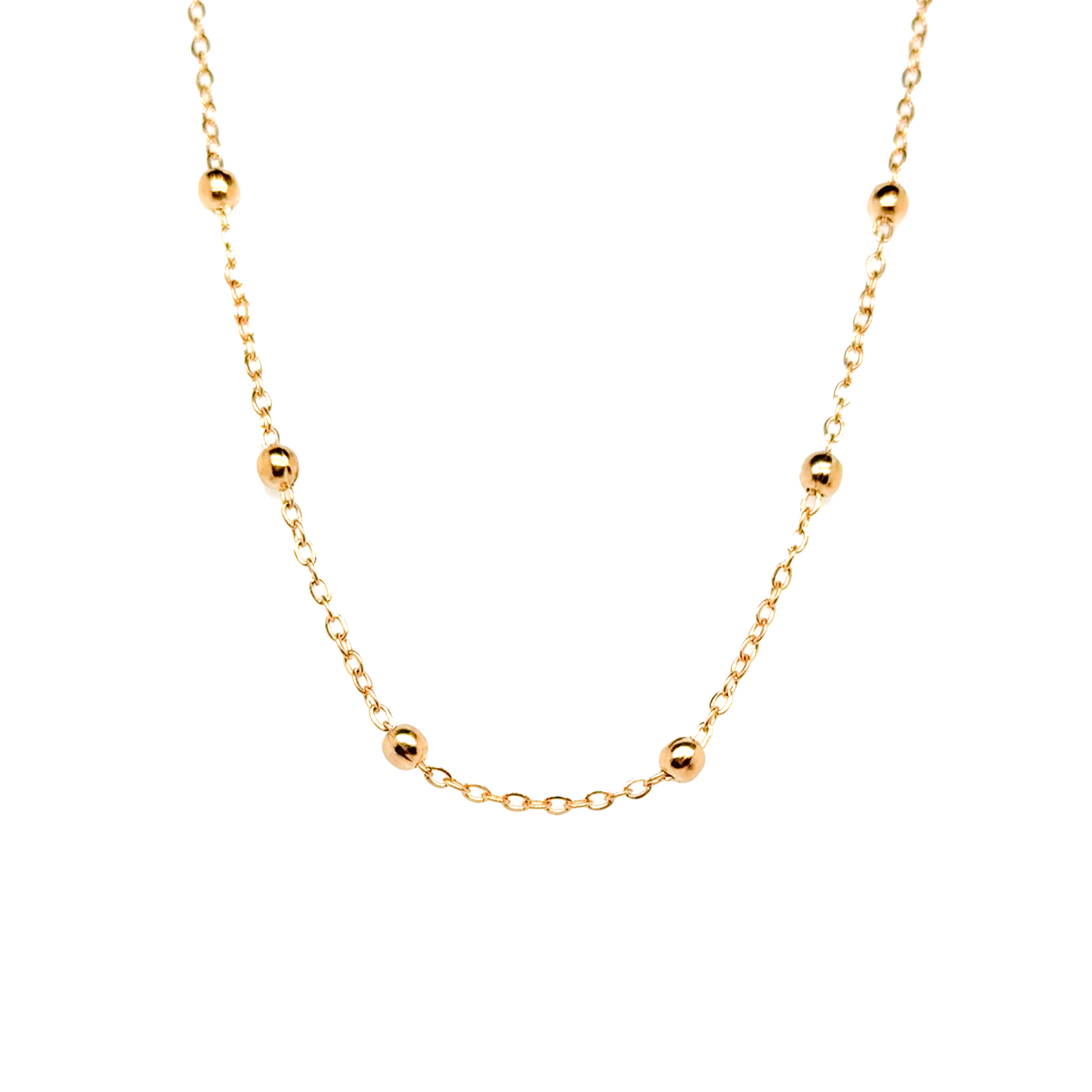 Balls On Chain Necklace