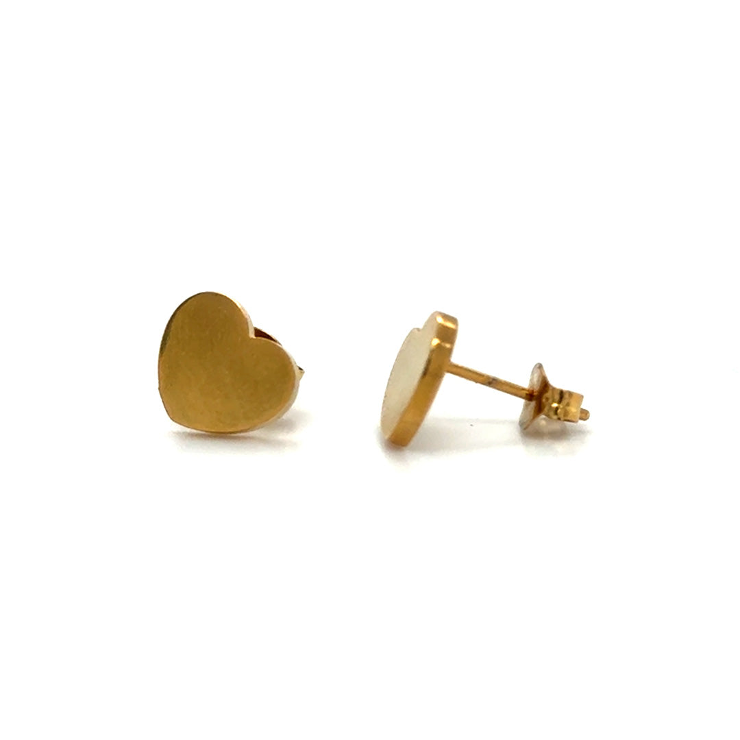 Paris Heart Studs