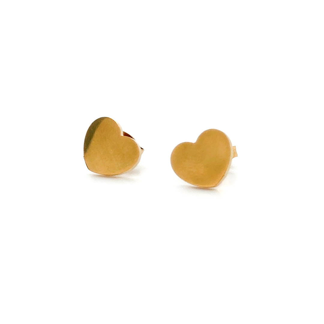 Paris Heart Studs