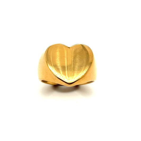 Heart Signet Ring