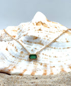 Emerald Zirconia Necklace