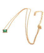 Emerald Zirconia Necklace