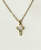 Mary Cross Necklace