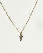 Mary Cross Necklace