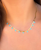 Blue Cadiz Necklacce