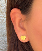 Paris Heart Studs