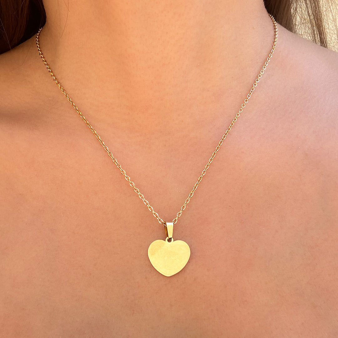 Paris Heart Necklace