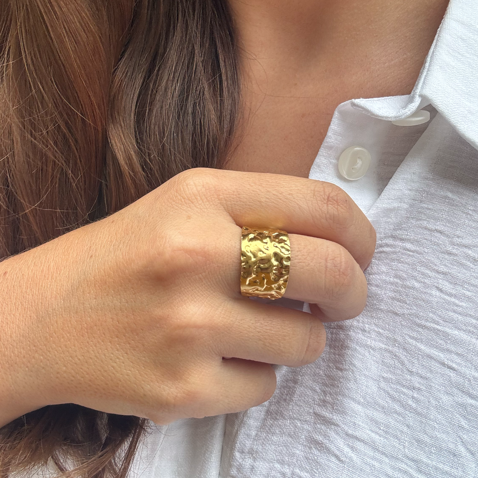 Hammered Ring