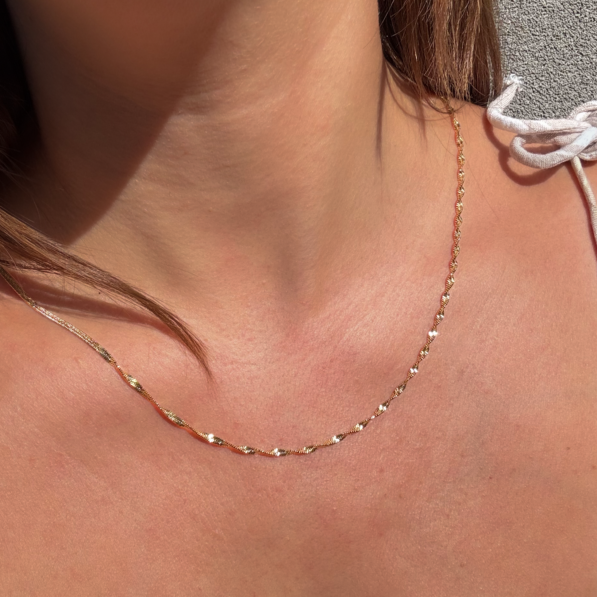 Twisted Snake Necklace