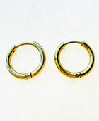 Croatia Mini Circle Earrings