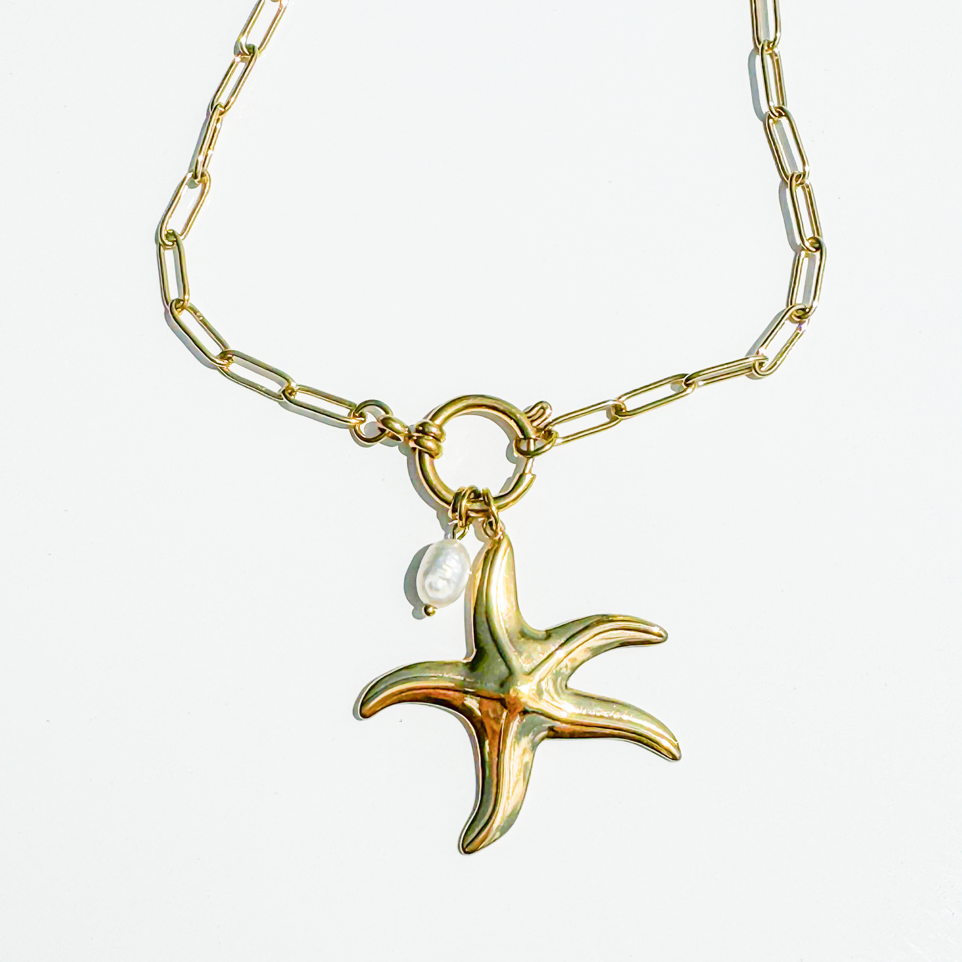 Mermaid Big Star Necklace