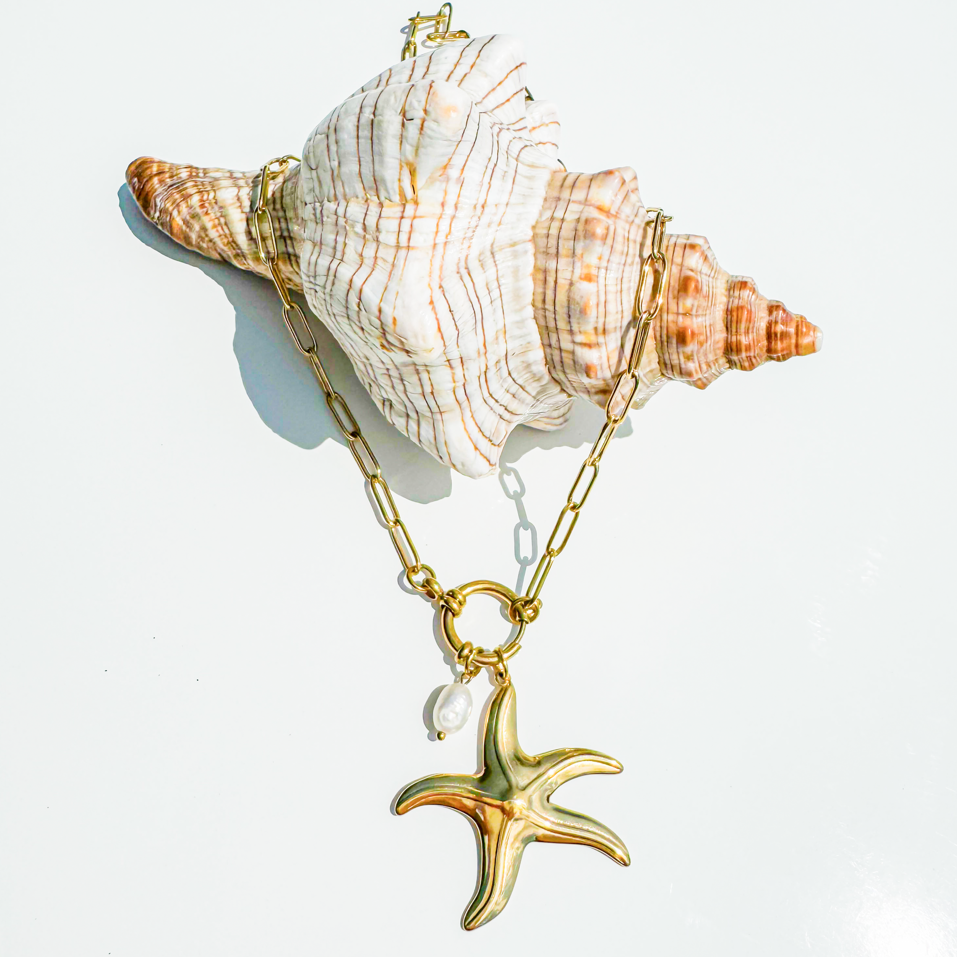 Mermaid Big Star Necklace