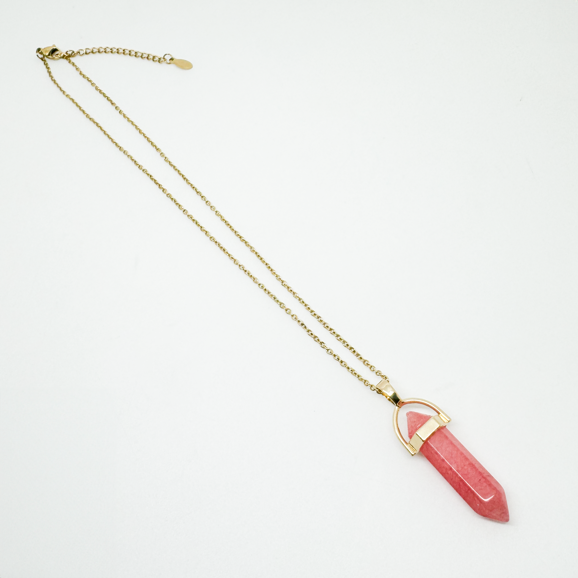 Cherry Quartz Necklace