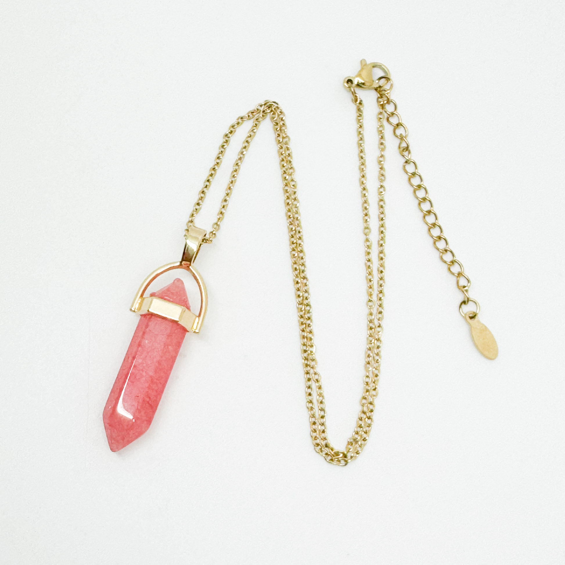 Cherry Quartz Necklace