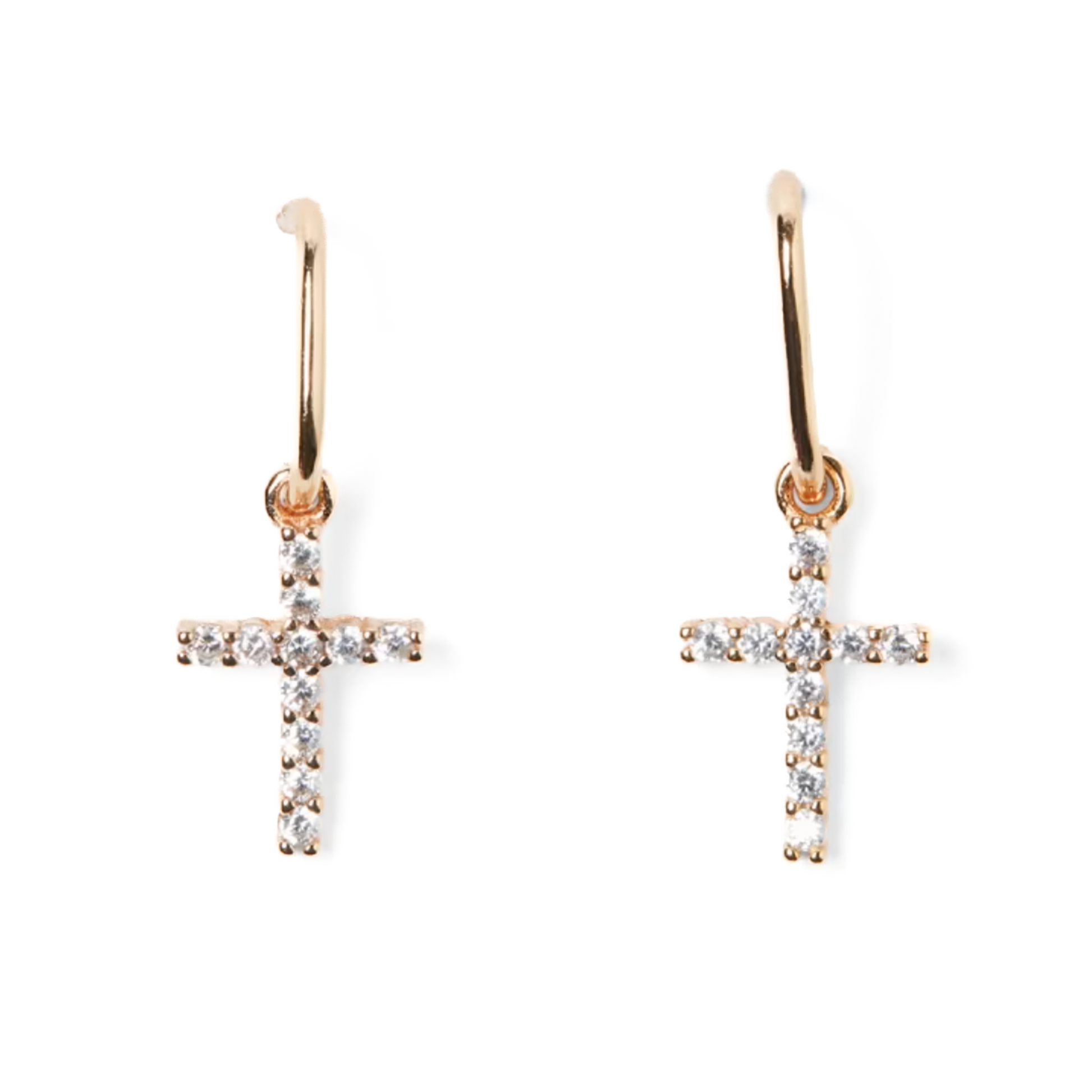 Cross Cz studs