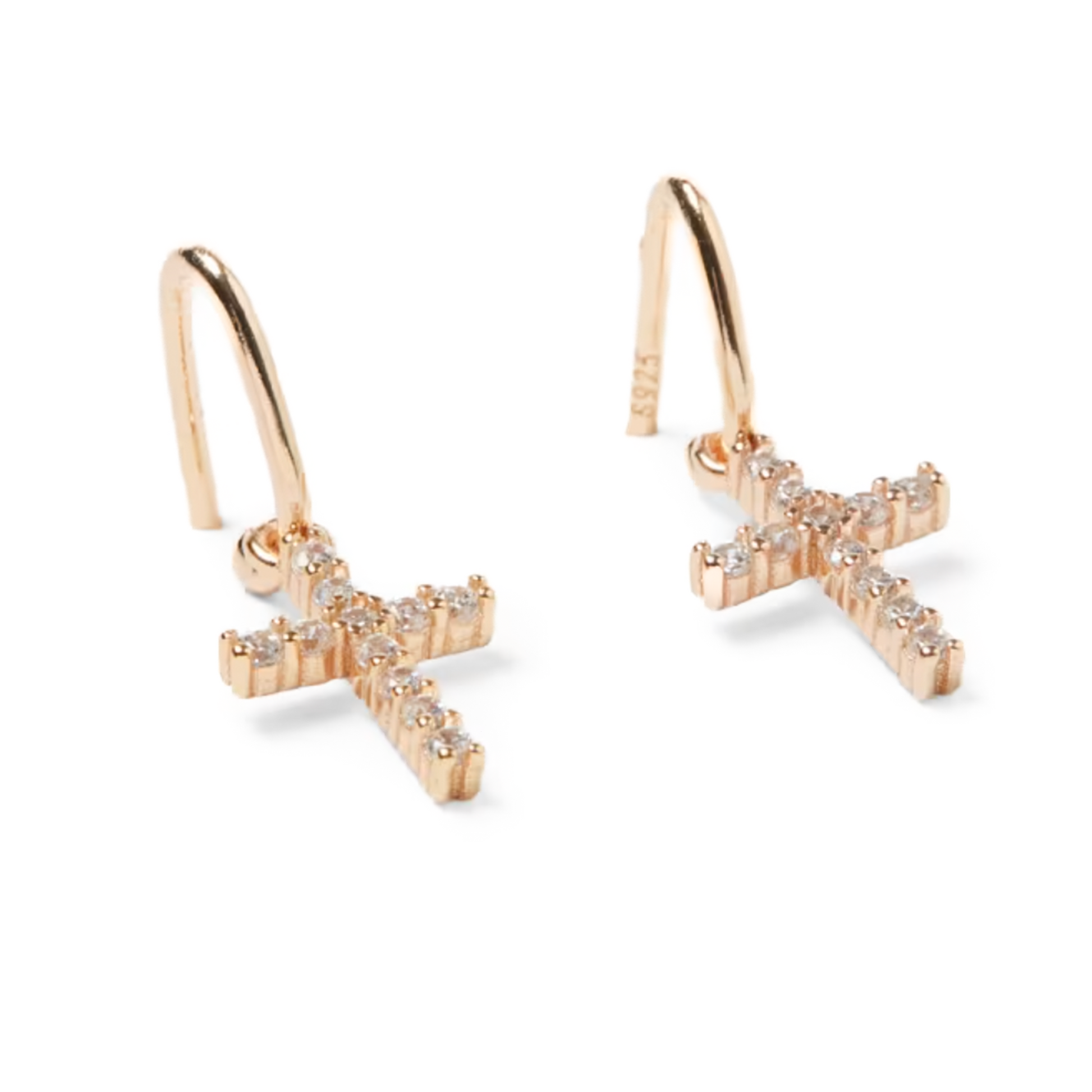 Cross Cz studs