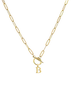 Paperclip with Initial