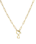 Paperclip with Initial