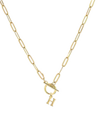 Paperclip with Initial