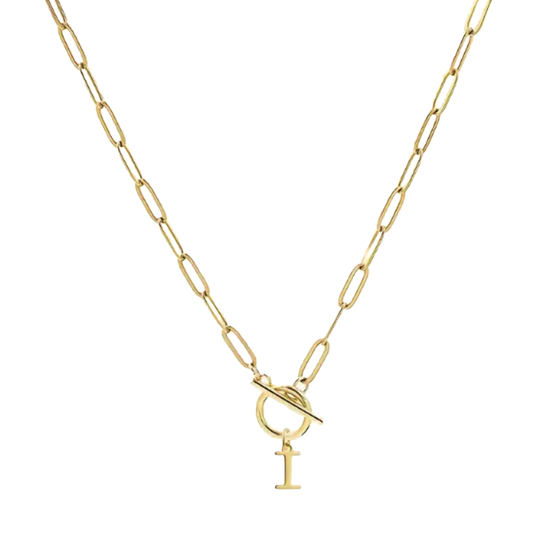 Paperclip with Initial