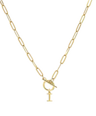 Paperclip with Initial