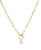 Paperclip with Initial