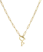 Paperclip with Initial