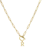Paperclip with Initial