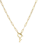 Paperclip with Initial