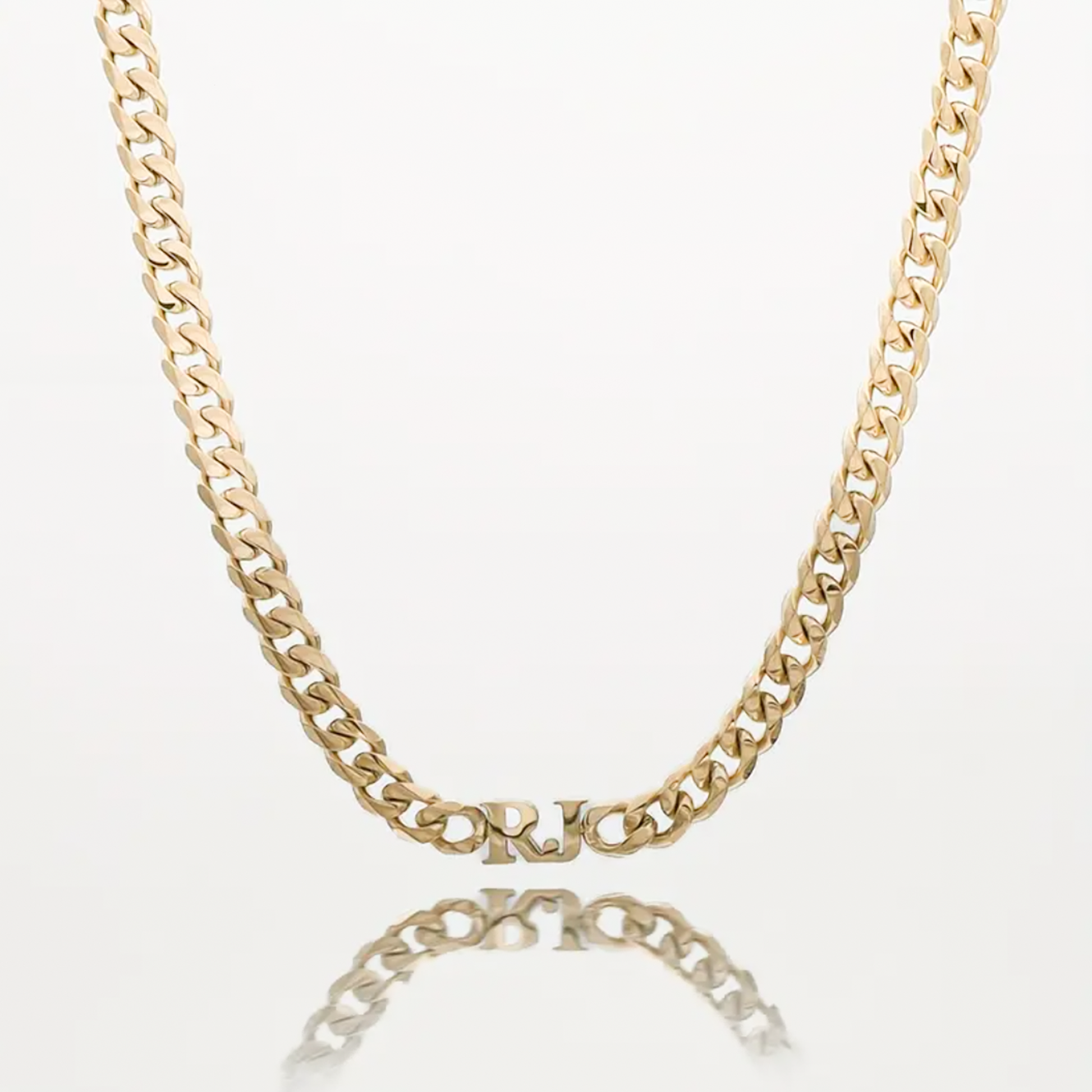 Gema Necklace with Initial