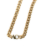 Gema Necklace with Initial
