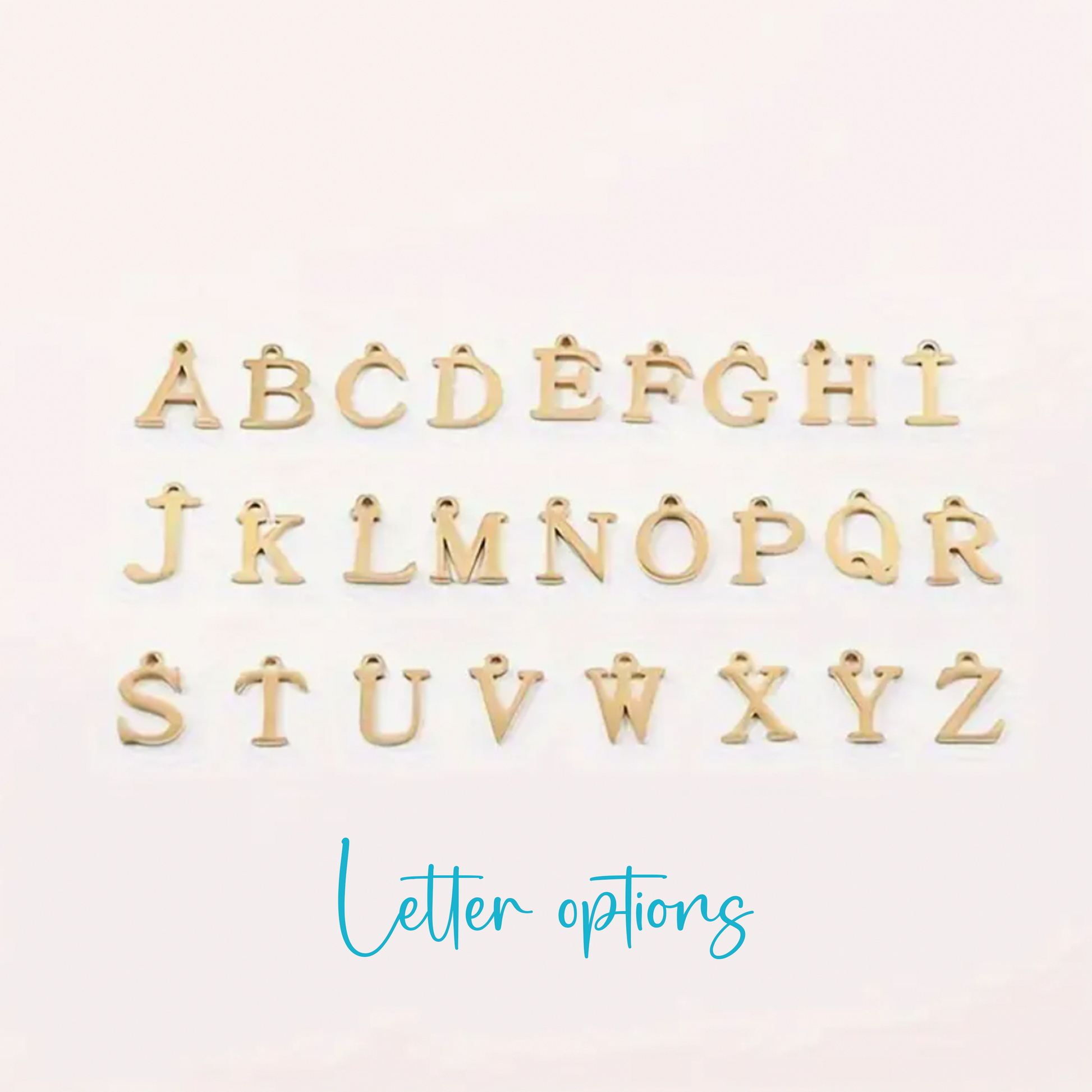 Paperclip with Initial