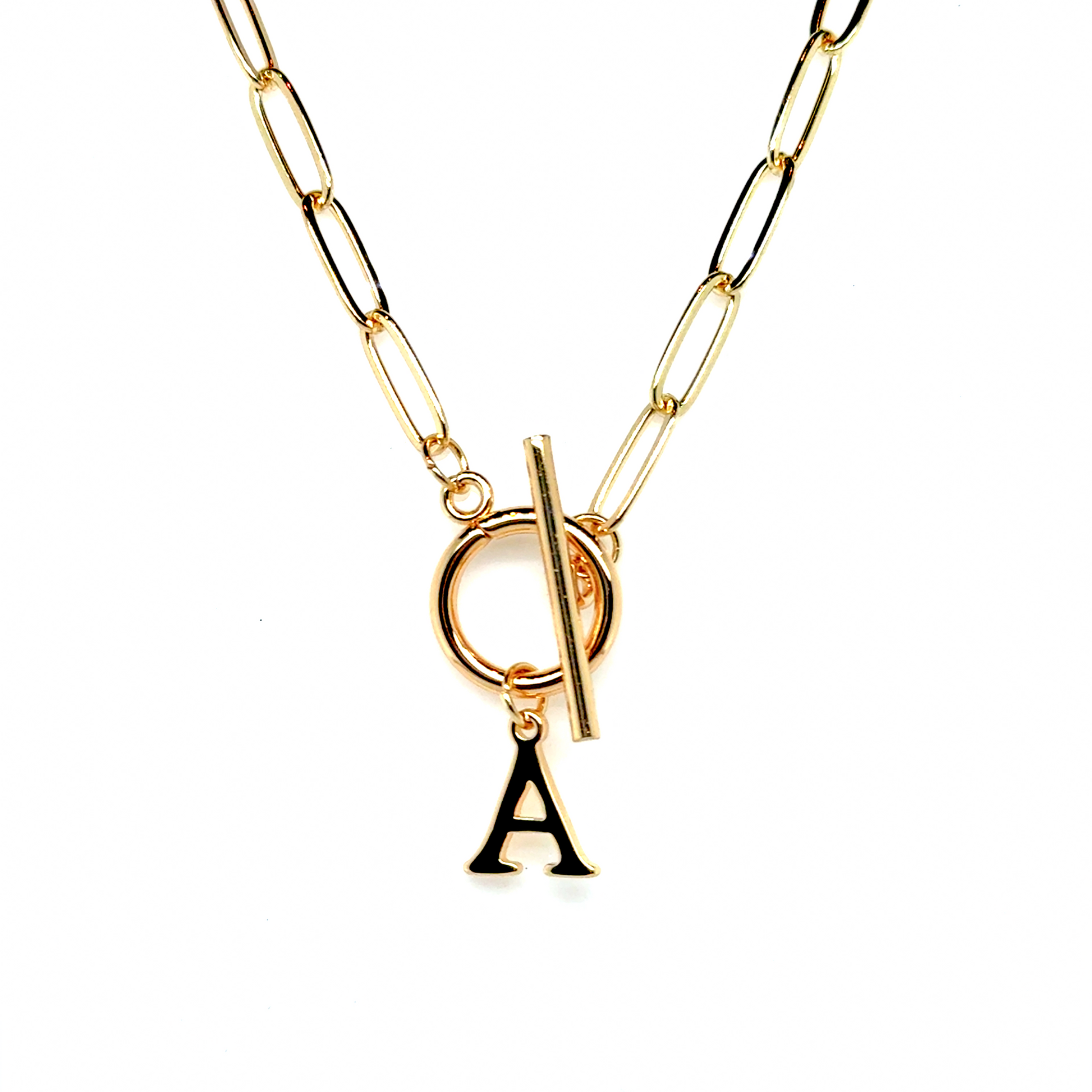Paperclip with Initial
