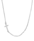 Cross Silver Necklace | Iluka Jewellery