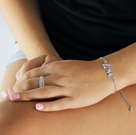 Italian Love bracelet Silver | Iluka Jewellery