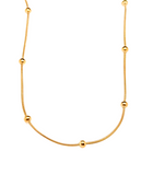 Balls On Snake Necklaces