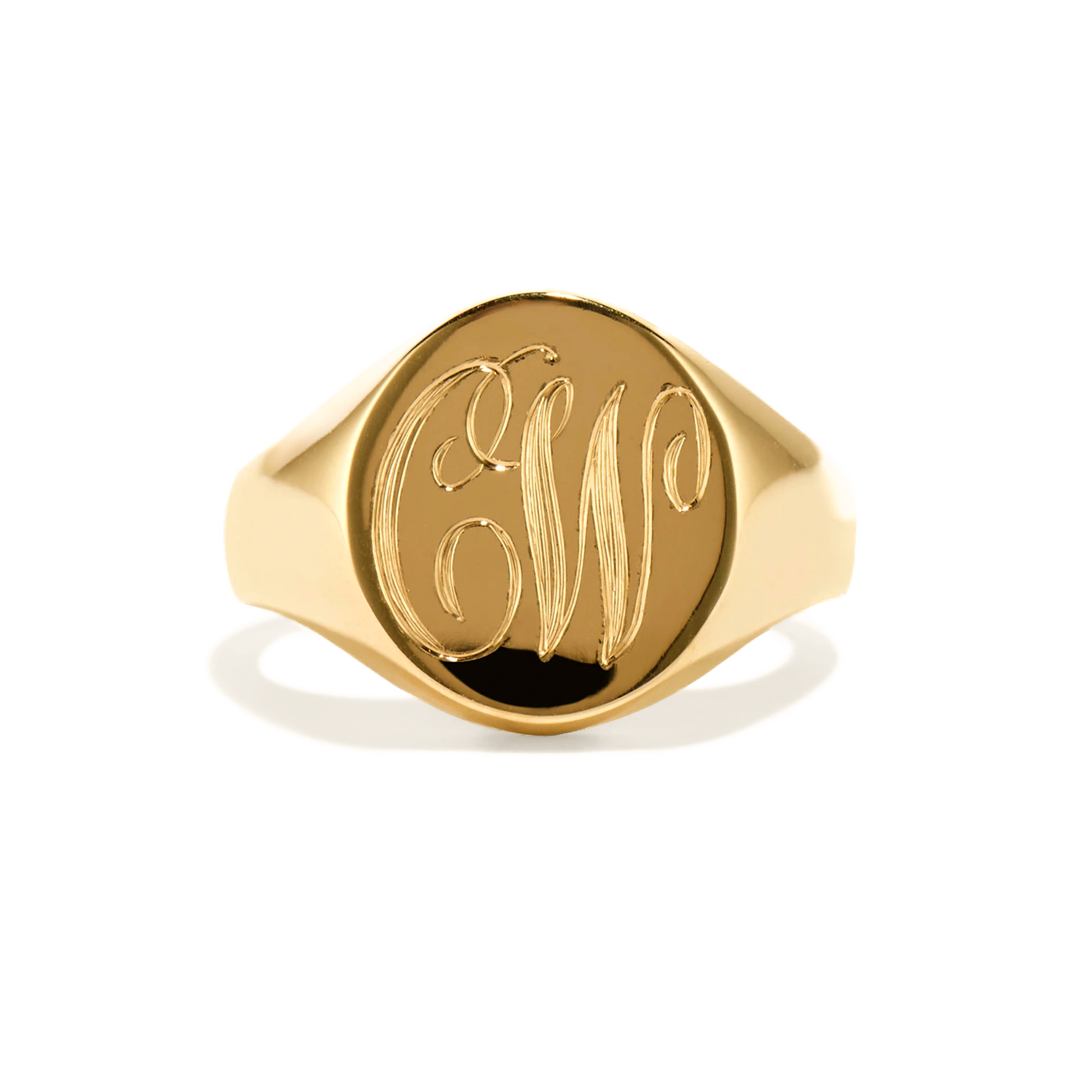 Round Signet Ring