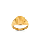 Round Signet Ring