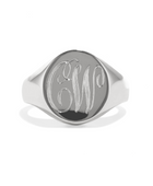 Round Signet Ring