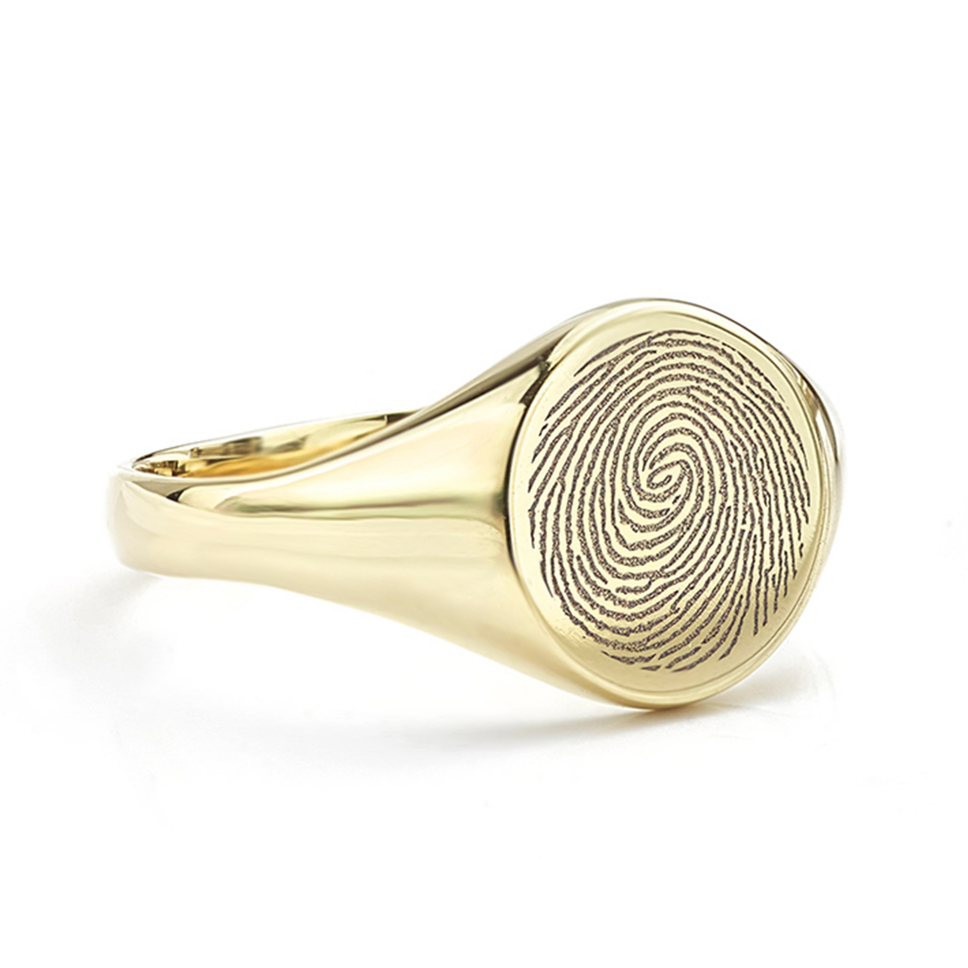 Round Signet Ring