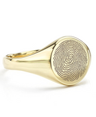 Round Signet Ring