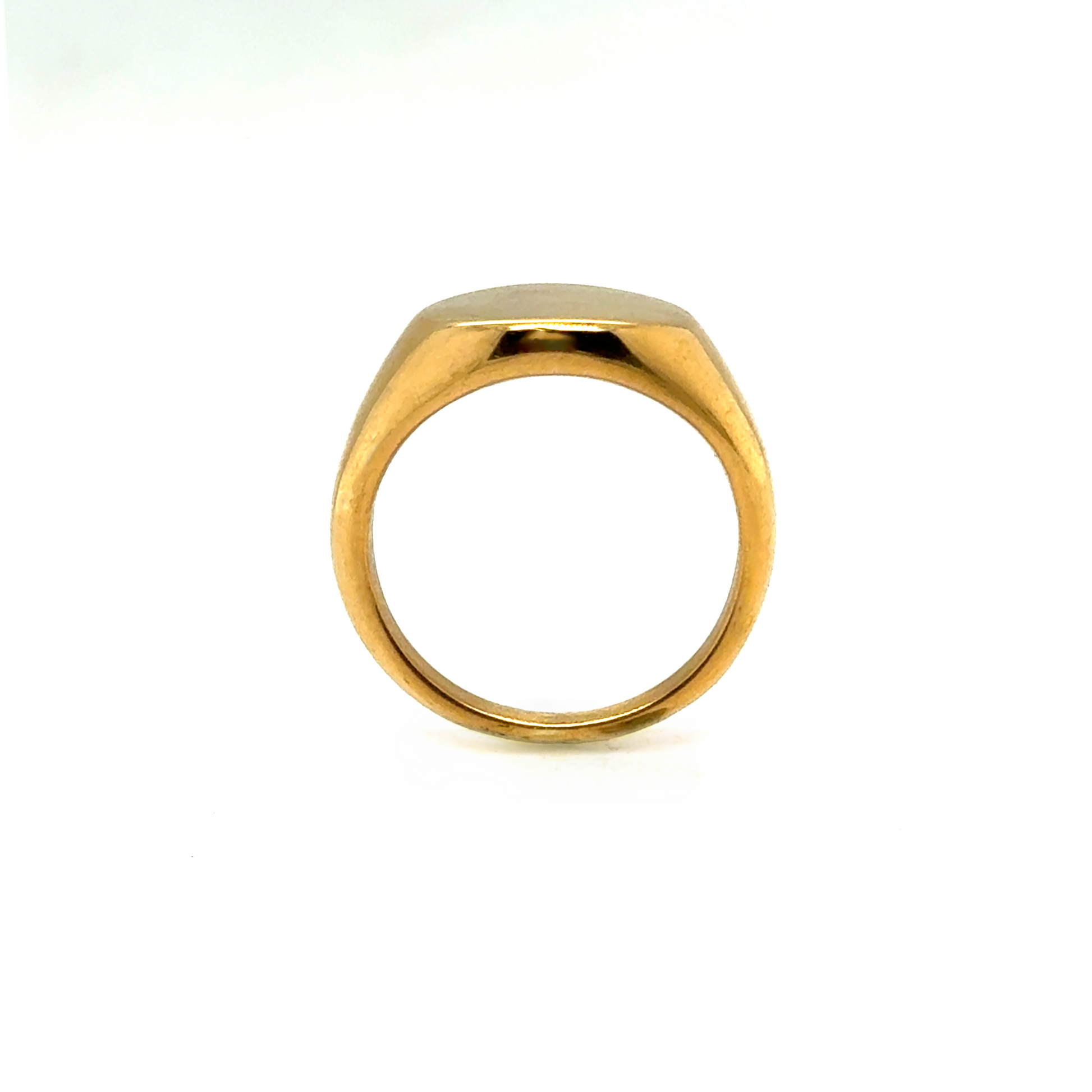 Round Signet Ring